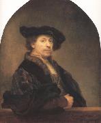 REMBRANDT Harmenszoon van Rijn Self-Portrait at the age of 34 (mk33) china oil painting artist